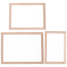 3pcs Paper Making Sieve Paper Pulp Screen Deckle Frame