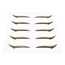 5 Paar Glitzer Aufkleber Für Flüssigen Eyeliner