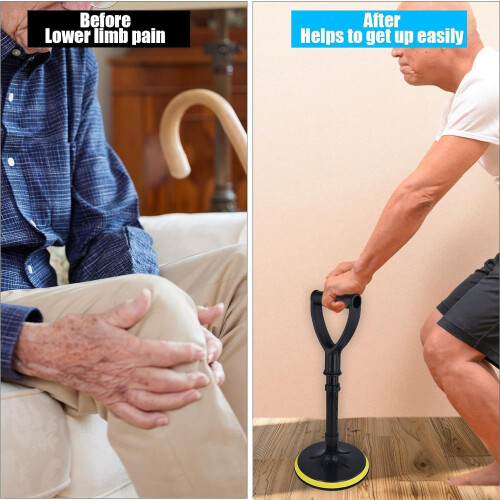 PERMANENT Mobility Assistant Device Adjustable Support Frame  Lifting Assist Tool with 5 Height Levels, Sit to Stand Hel 2