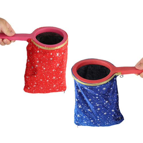 Magic Change Bag, 2 Pack Magic Trick Prop, Make Things Disappear, Magic Toy for Children