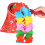 Magic Change Bag, 2 Pack Magic Trick Prop, Make Things Disappear, Magic Toy for Children 3