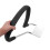 2pcs Chair Arm Hinge Ring Chairs Armrest Part Black 4