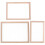 3pcs Paper Making Sieve Paper Pulp Screen Deckle Frame 1