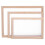 3pcs Paper Making Sieve Paper Pulp Screen Deckle Frame 11