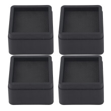 Elevadores de móveis antiderrapantes, extensões de móveis com múltiplas alturas, elevadores de cama empilháveis, elevadores de móveis