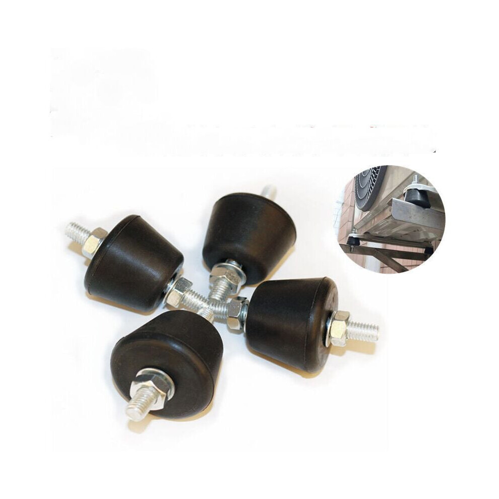 Vibration Isolator Mounts For Reducing Noise, Durable Anti Vibration Silentblock Shock Absorbers Quick Deployment, 4Pcs 9554910977729