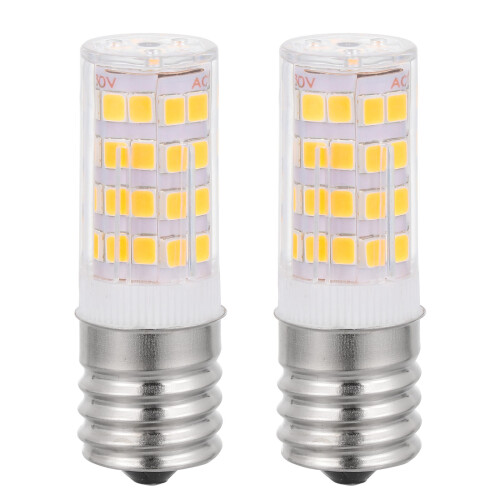 2Pcs Lâmpada Led E17 3,5W Para Micro- E Fogão