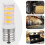 2Pcs Lâmpada Led E17 3,5W Para Micro- E Fogão 2