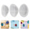 3Pcs De Silicone De Para Epóxi E Resina 10