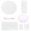 Conjunto Máscara Silicone Reutilizável Para 8