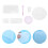 Conjunto Máscara Silicone Reutilizável Para 5