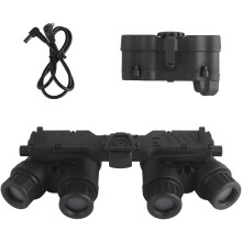 Model Night Vision Goggles for Tactical Hunting Cosplay GPNVG18 Helmet Mount Kit, FourTube Dummy Binoculars NVG Black Ref: 3629