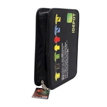 Football referee accessory bag, storage for equipment, zipper, 2.7x11.9x8.3 inches