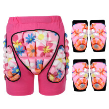 Snowboard Protective 3pcs Set Kids Shorts Knee  Elbow Pads EVA Padded XS Ref: 5852