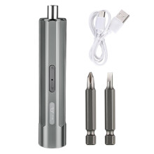 Power Screwdriver Manual And Electric Bits Set 2000mAh Rechargeable Cordless For Home Gift