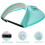 Sonnenblende-Hut mit Ventilator, Sonnenschutz, 5