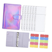 Budget Folder with Money Envelopes Purple 19X13CM