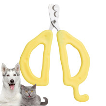 Cat Claw Scissors Cat Paw Trimmer Tool Double Hole Design Grooming Pliers for Nail Care for Puppies, Kittens, Birds, and Small Animals