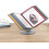 Tabletop Flip Chart System  20 Boards, 40 Sheets Capacity, Desktop A4 Page Flip Folder (20 Pages) 2
