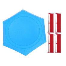 Estádio giroscópico portátil de alta qualidade para brinquedos de batalha em ritmo acelerado, perfeito para explosões épicas, materiais não