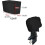 Adjustable Boat Cover Kit Sunproof SnowProof Engine And Propeller Protector For Outboard Motors Quick Release Storage 3