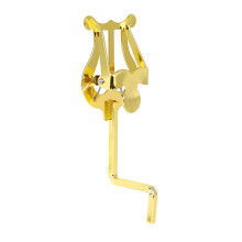 Music sheet clip with metal coating, Tuben Marschings Lyre music holder, brass instrument, music paper holder, easy to use