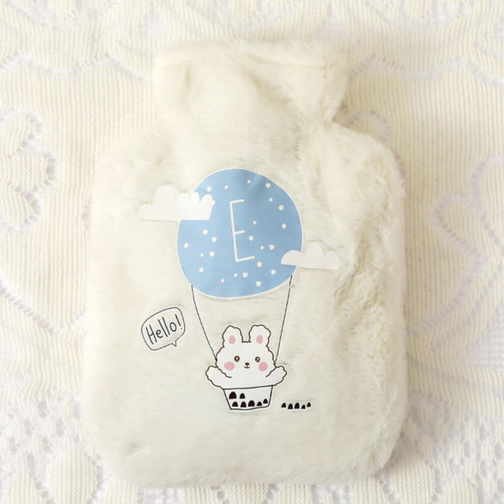 Hot Water Bottle Cartoon Cute Shoulder Strap Rabbit Plush Water Injection Portable Heat Preservation Hand Warmer Thickened Baby Ref: 8222