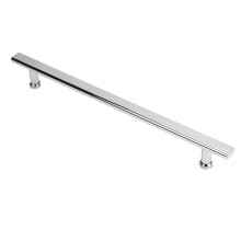 Push and Pull Shower Door Handle Stainless Steel Polished Finish 300mm Replacement Parts Grab Bar For Sliding Doors