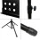 Professional Music Stand, Adjustable, Strong and Stretchy Black 4