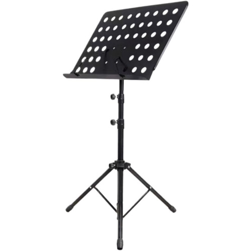 Professional Music Stand, Adjustable, Strong and Stretchy Black 1