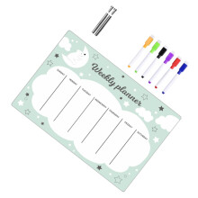 1 Set Acrylic Writing Board Acrylic Office Acrylic Writing Board Desk Board Acrylic Dry Erase Board for Desk