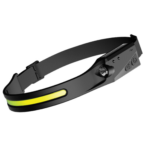 LED-Stirnlampe, wiederaufladbar, USB, 2