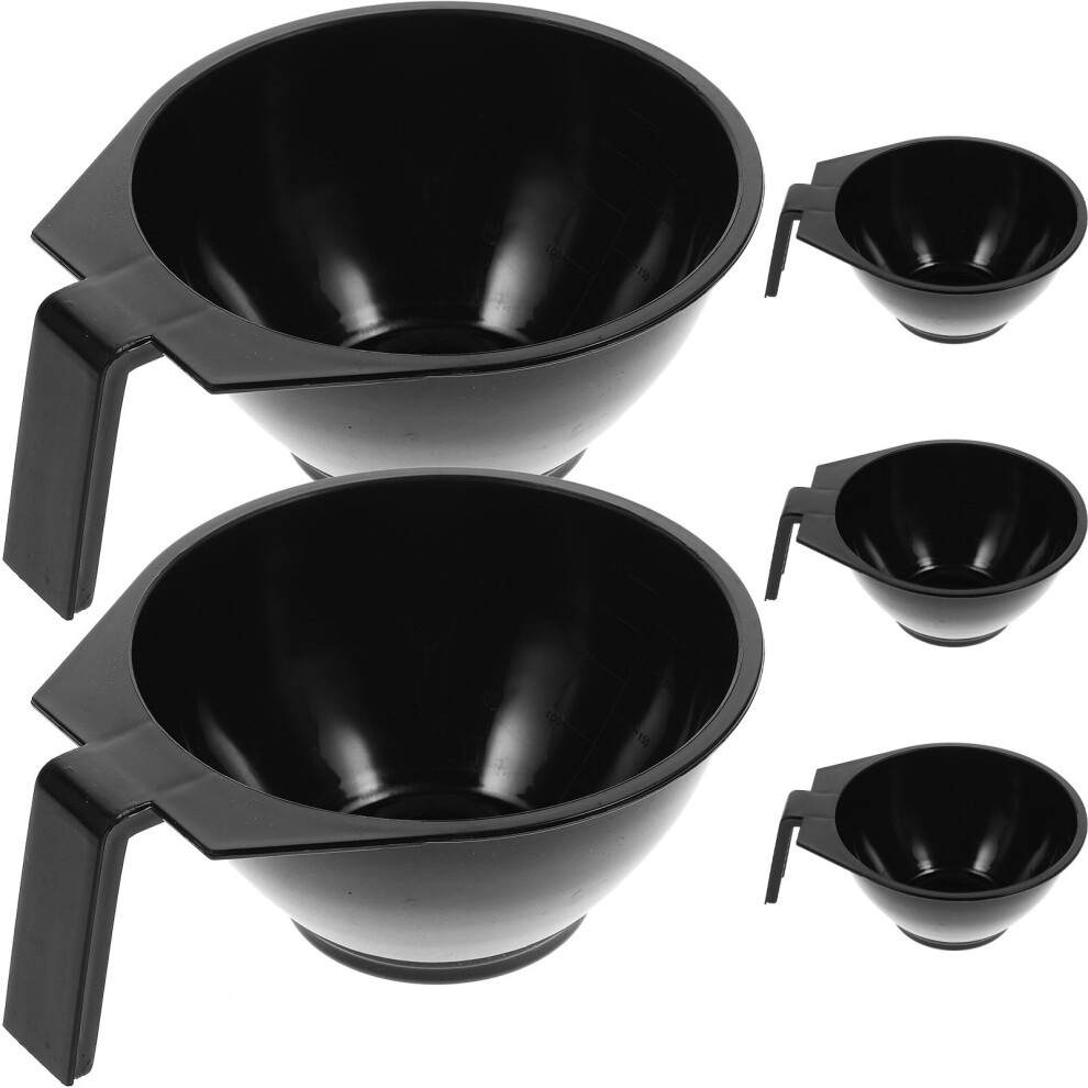 Iplusmile 5Pcs Hair Dye Mixing Bowl For Color Tinting And Barber Shop Use