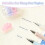 Pack of 3 correction tape for cat claws, 6 m x 5 mm mini correction rollers 2