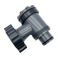 Plunger Valve Assembly For AboveGround Pool Pump Replacement, 1.5Inch Or 2.25Inch Hose Adapter