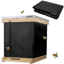 Bee Hive Winter Cover Insulated Beekeeping Sleeve, Adjustable Beehive Box Wrap For Outdoor Winter Garden Yard Farmhouse