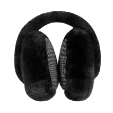Bolyhos plüss műszőrme fülmelegítő gyerekeknek, könnyű, meleg, klasszikus dizájnnal, puha, kényelmes párnázással, állítható pántos