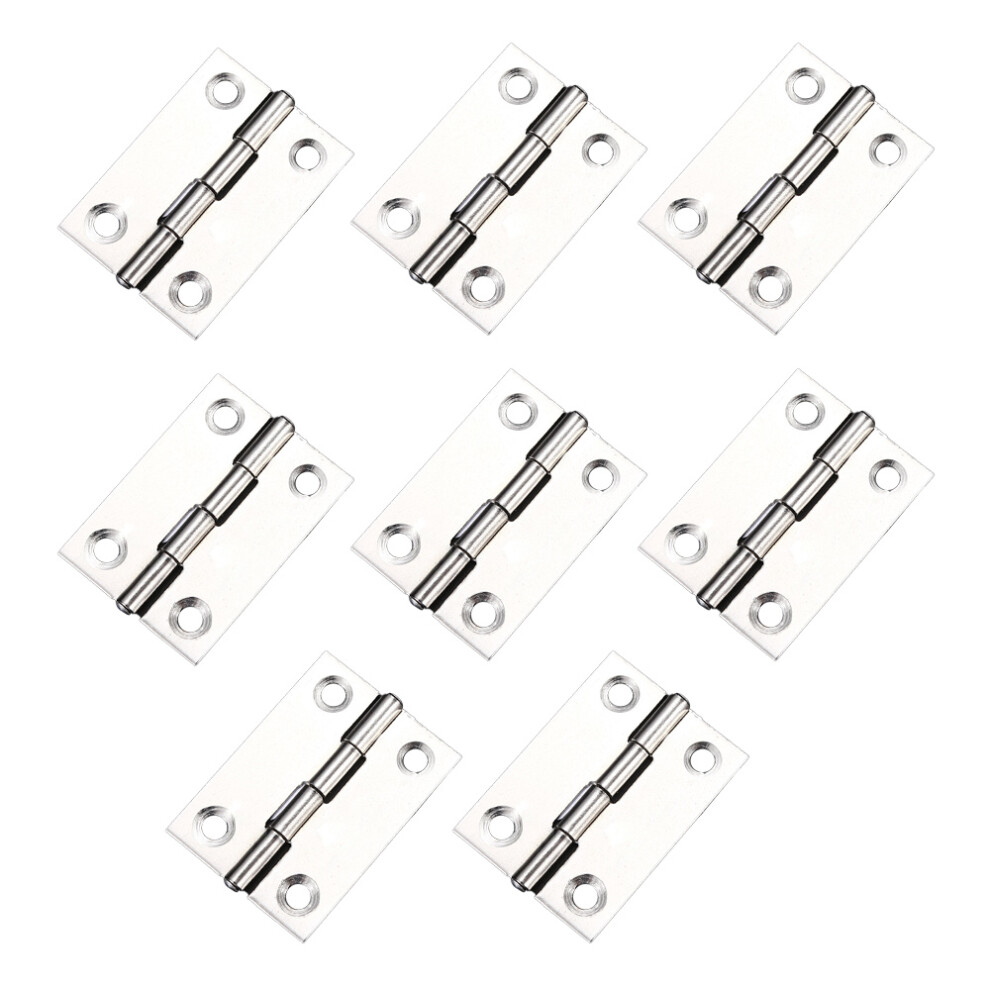 Metal Silver Hinges, Customizable Tension Control Effortless Installation Foldable Butt Hinge For Heavy Doors, Long Hinge Life And Secure Reliability 9454554569147