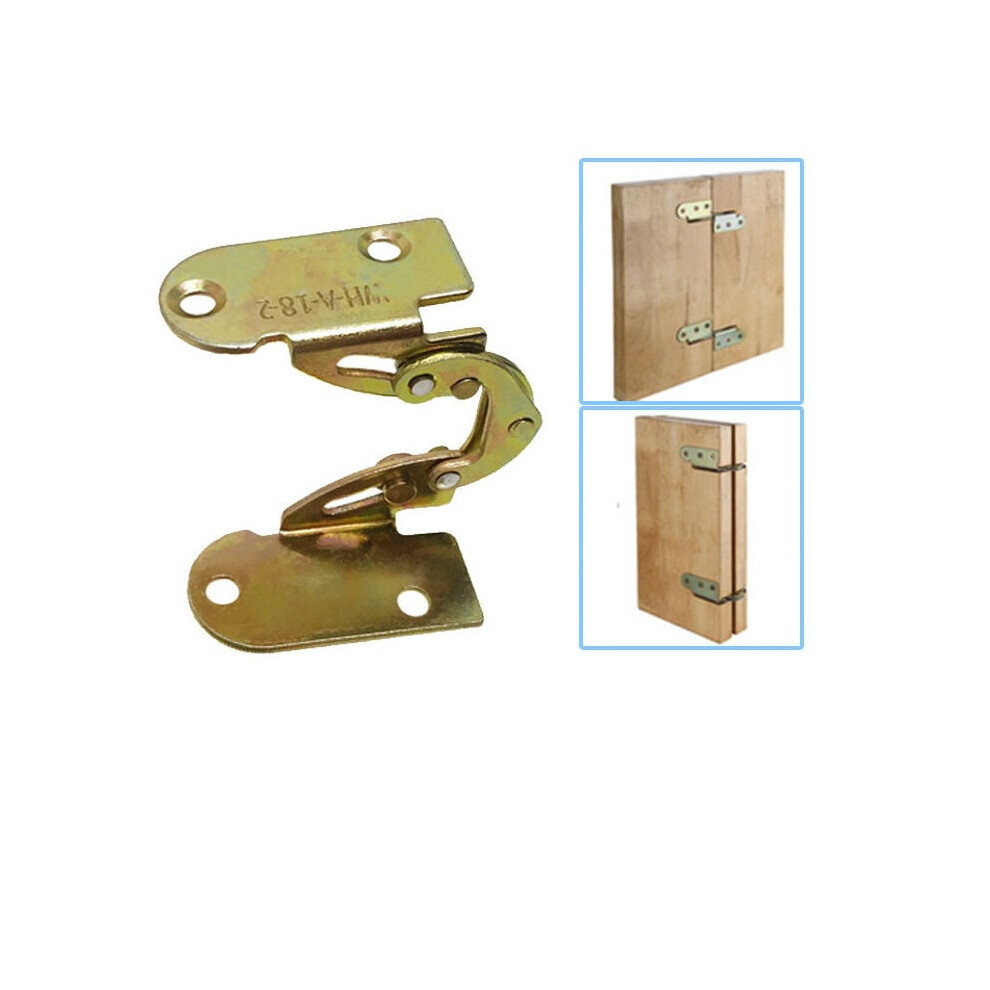 Concealed Foldable Flip Hinges, Multi-Function Folding Hinge For Dining Table Furniture Hardware, 180-Degree Clamshell Folding Hinge, Reinforced Hinge 9454554567143