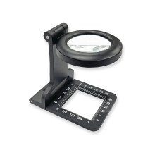 5x30 LinenTest Metal Folding Loupe Magnifier 5 x 30 mm metal thread counter