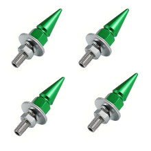 License Plate Fasteners Pack Of 4 Aluminium Alloy, RustResistant Screws And Bolts, Universal Fit For All Vehicles