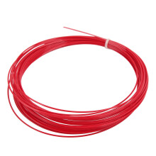 Durable Badminton Racket String, Professional Grade Tennis Wire for High-performance Racquets, 12m/39.4ft Matte Hex Spin Top Class Polyester String, M