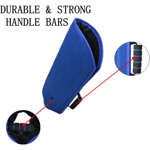 Bite protection sleeve, dog training, blue, thick, tearresistant, German Shepherd (60 cm) 2