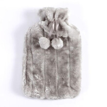 Winter Removable Plush Hot Water Bottle Cover, ColdResistant Warm Fleece Cover, Heat Retention Cozy Fur Case Ref: 3201