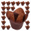 200Stk Backpapier Cupcake Förmchen Lotus Fettabweisend 1