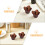 200Stk Backpapier Cupcake Förmchen Lotus Fettabweisend 8