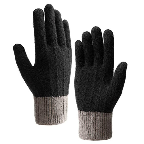 Alpaka-Winterhandschuhe, Touchscreen-kompatibel, extra warm und bequem