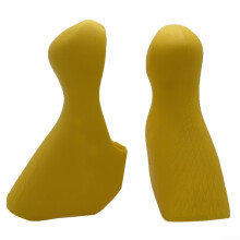 Brake Lever Hoods Rubber Shift Covers Replacement for Road Bike Shifters Yellow