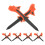 10Stk Robuste Golftees Orange Für - Und Wintertraining 1