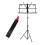 Music stand, stable, foldable, professional, for stage performances, guitar players 1